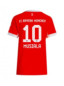 Bayern Munich Jamal Musiala #10 Replika Hemmakläder Dam 2025-26 Kortärmad